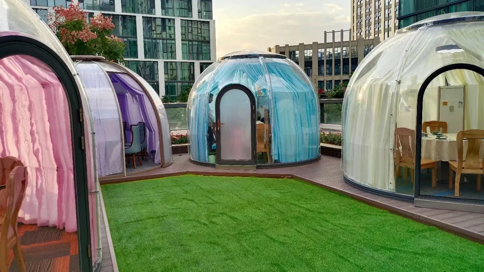 Celenest rigid polycarbonate dome project view 03