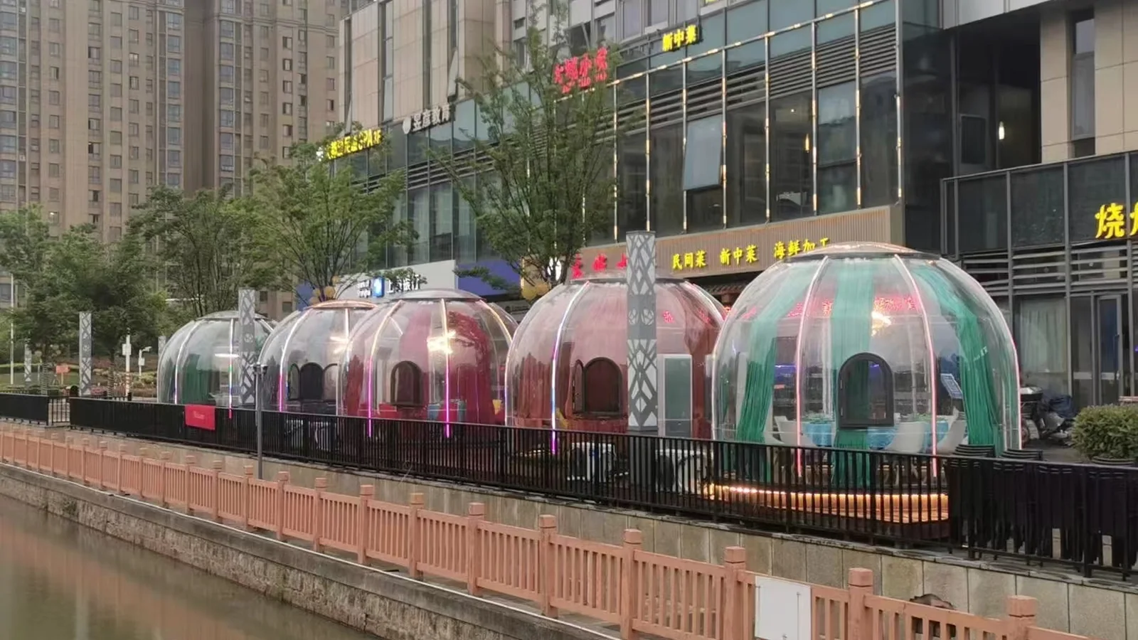 Celenest rigid polycarbonate dome project view 07